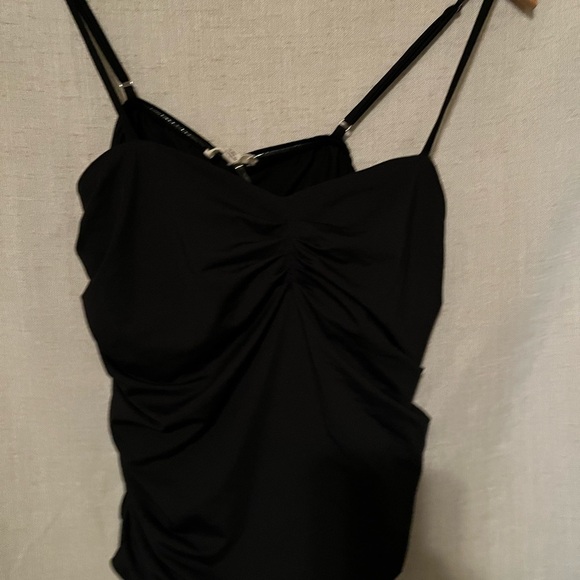 Entro Ruched Bodysuit Size Large - Picture 2 of 5